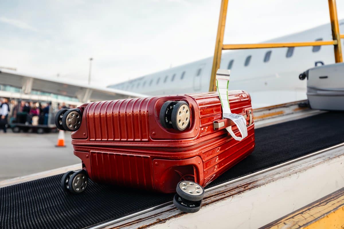 2 bagages en soute air algérie