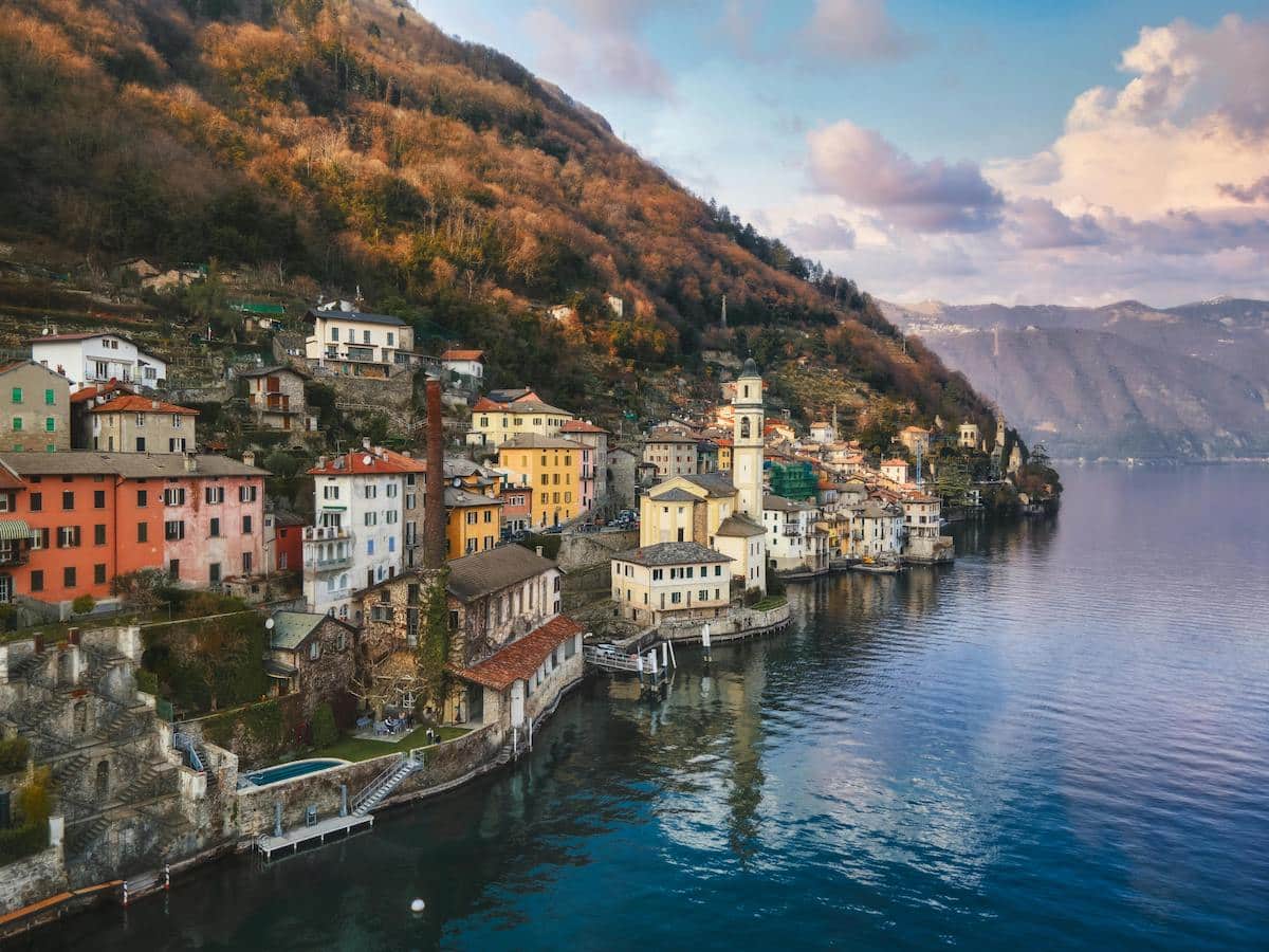 Région des lacs en Italie