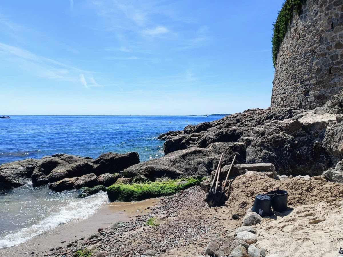 Plage naturiste de la batterie